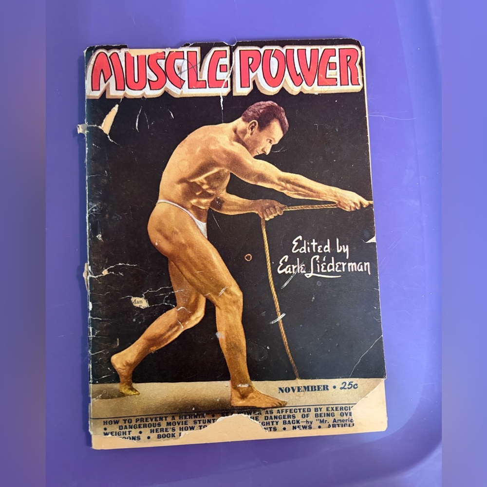 Vintage Muscle Power paperback